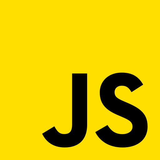 Logotipo de JavaScript, lenguaje de programación